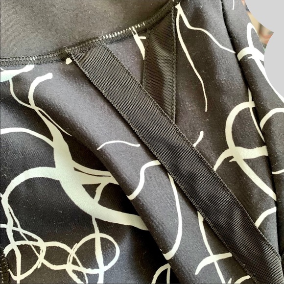 Activewear Colosseum MCMXCII Emily legging cuff detail S dance Gym ribbon - Picture 12 of 16